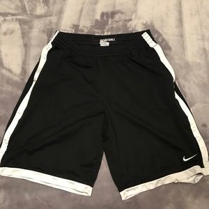 Large Nike black shorts